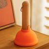 Plunger Night Light Cute LED Lamp Toilet Plunger Shape USB Charging Desktop Desktop Nightstand Light For Bedroom Table Desk