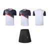 Quick-Dry Breathable Badminton & Tennis Team Uniform Set for Men & Women