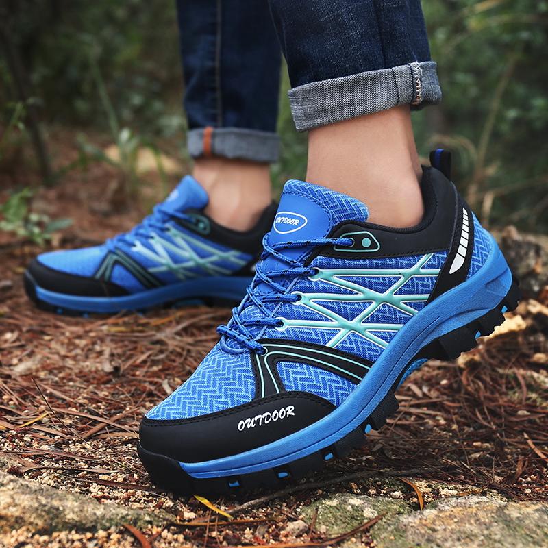39-45 Herren Übergröße Rutschfest Abriebfest Modisch Outdoor Low Top Wanderschuhe Lässige Sportschuhe Reise Wanderschuhe