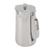 Silver Cold Water Kettle Stainless Steel Beverage Pitcher Modern Water Jug  Home Restaurant
