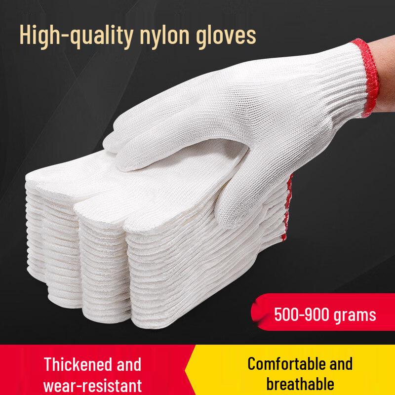 Thickened Cotton Yarn Labor Gloves
