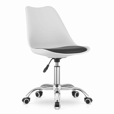 Viena Swivel Chair - Black And White