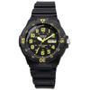 Casio Standard Quartz Watch MRW-200H-2B2V / -200H-9BV Men's Black and Yellow / Blue Dial Overseas Model [Parallel Import]