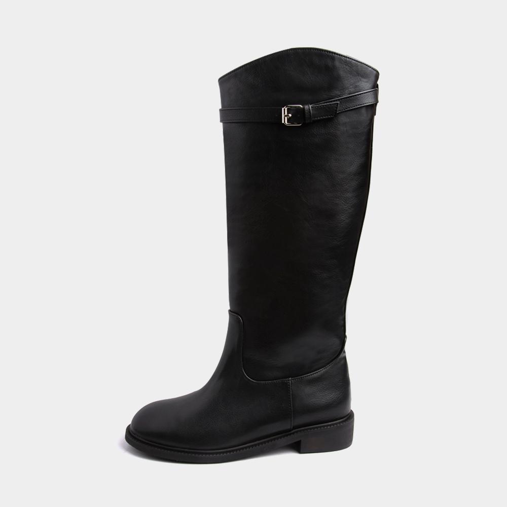 Avispa Kate Belted Shirred Long Boots_B109_2Colors_3Cm