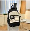 Schoolbag New Korean Ins High Value Fresh and Sweet Original Wind Backpack Junior High School Students Lightweight Large Capacity Backpack