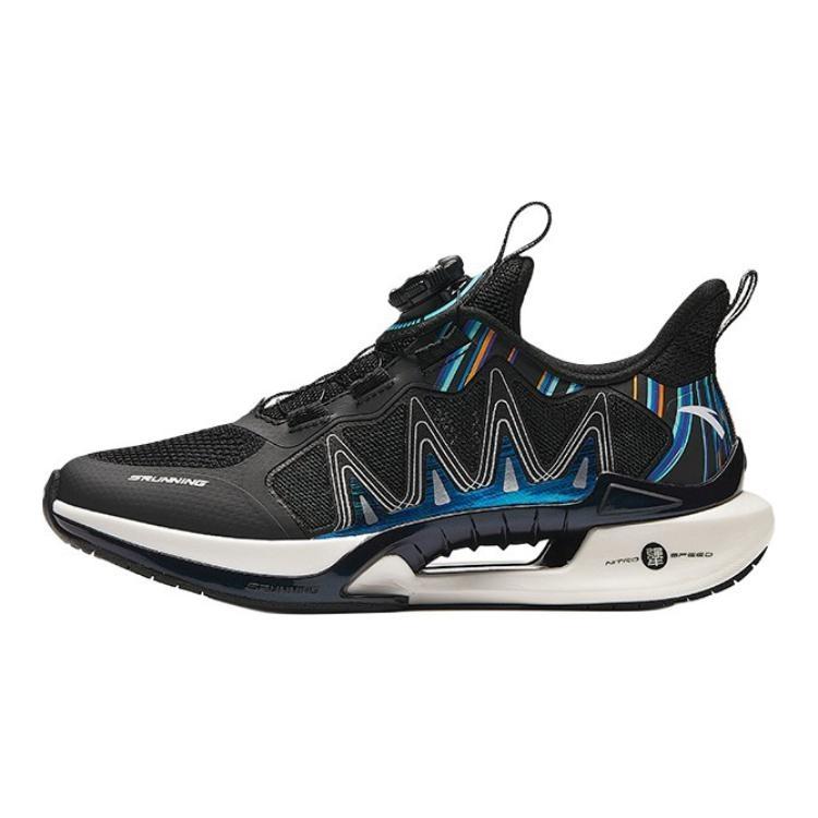(GS) ANTA The Wind Running Shoes  Black  Kids  312425517-6 EU 39