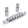 Zinc Alloy Split Guitar Bridge Playability Bridge Tailpiece Replacement Split Guitar Bridge Tailpiece Easy to Install