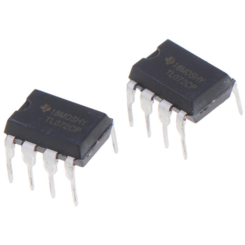 10Pcs Tl072Cp  Original Ic Inline Dip-8 Dual Operational Amplifier