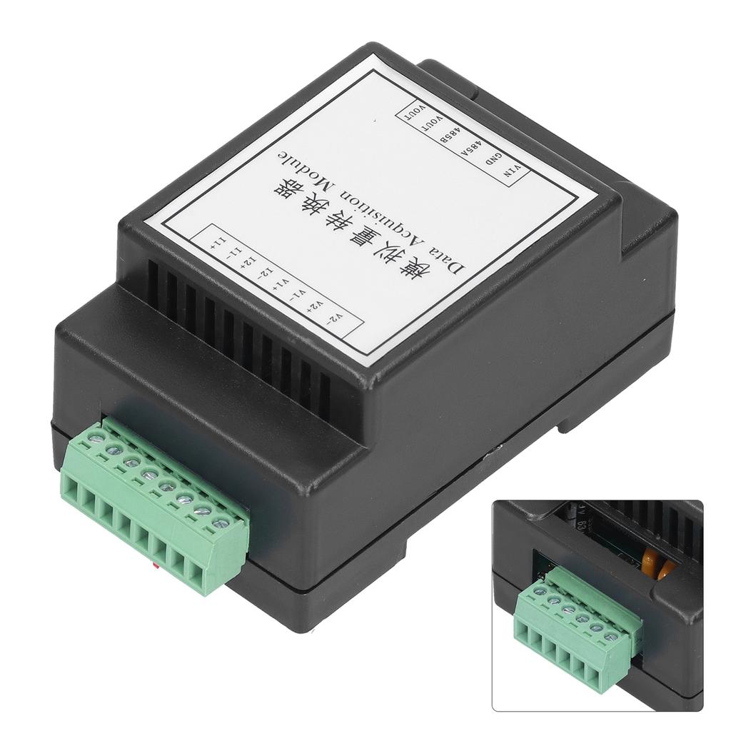 Data Acquisition Module 4‑Channel 12‑Bit AD RS485 Communication Isolated Analog Converter Working Voltage 10V‑30V