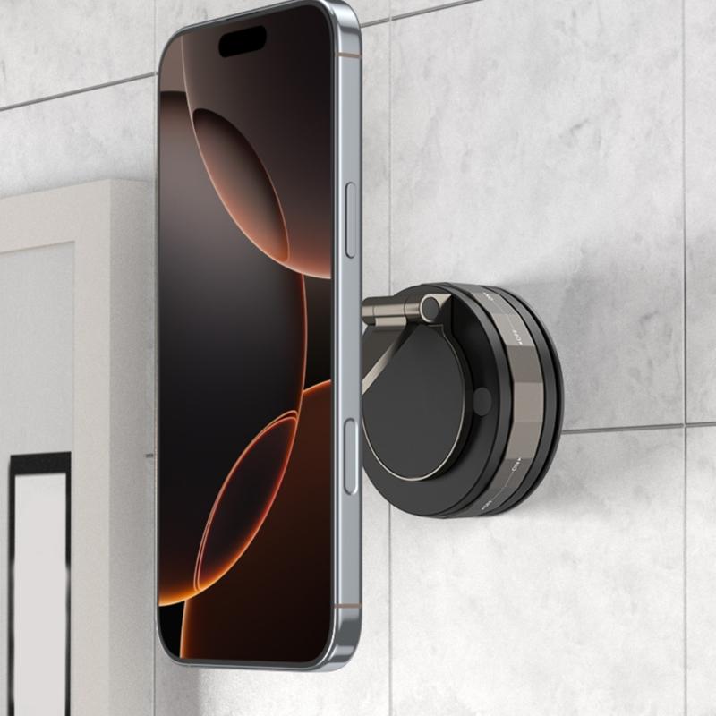 Folding Mount Holder for Dashboard Magnetic 360 Degree Rotating Suction Cup Phone Stand Car Phone Stand Holder