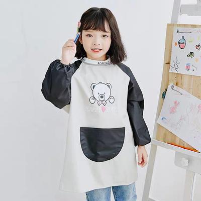 Children's Waterproof Long Sleeve Art Smock with Logo