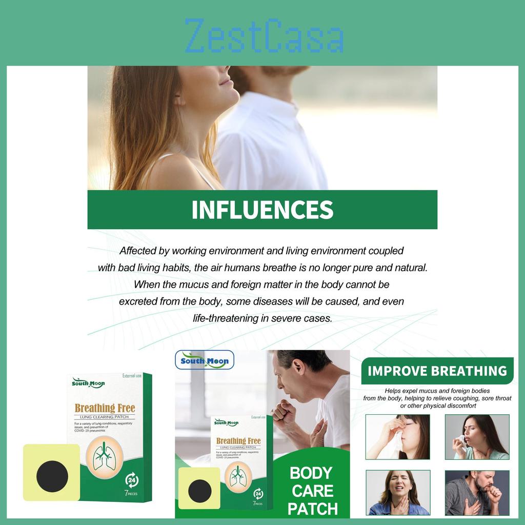 South Moon Body Care Patch Soothing Relief For Throat And Respiratory Comfort