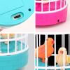 Kids Birdcage Toy with Sound Light Flapping Wings Detachable Hook Voice Control Funny Toddlers Educational Simulated Bird Model Toy Boys Girls Gift