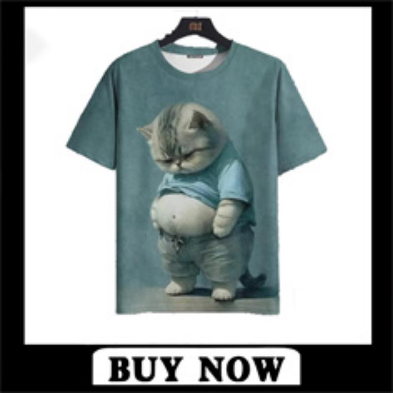 

Одежда с принтом животных Мужские футболки с рисунком Мужские летние футболки с принтом льва 3D Футболки с коротким рукавом Футболки с рисунком животных Футболки с рисунком 5XL