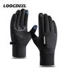 Loogdeel Waterproof Thermal Glove Warm Gloves For Running Cycling Snow Gloves With Touchscreen Finger Winter Gloves For Unisex