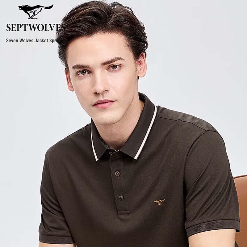 SEPTWOLVES Men s Anti-Bacterial Pique Polo Shirt M