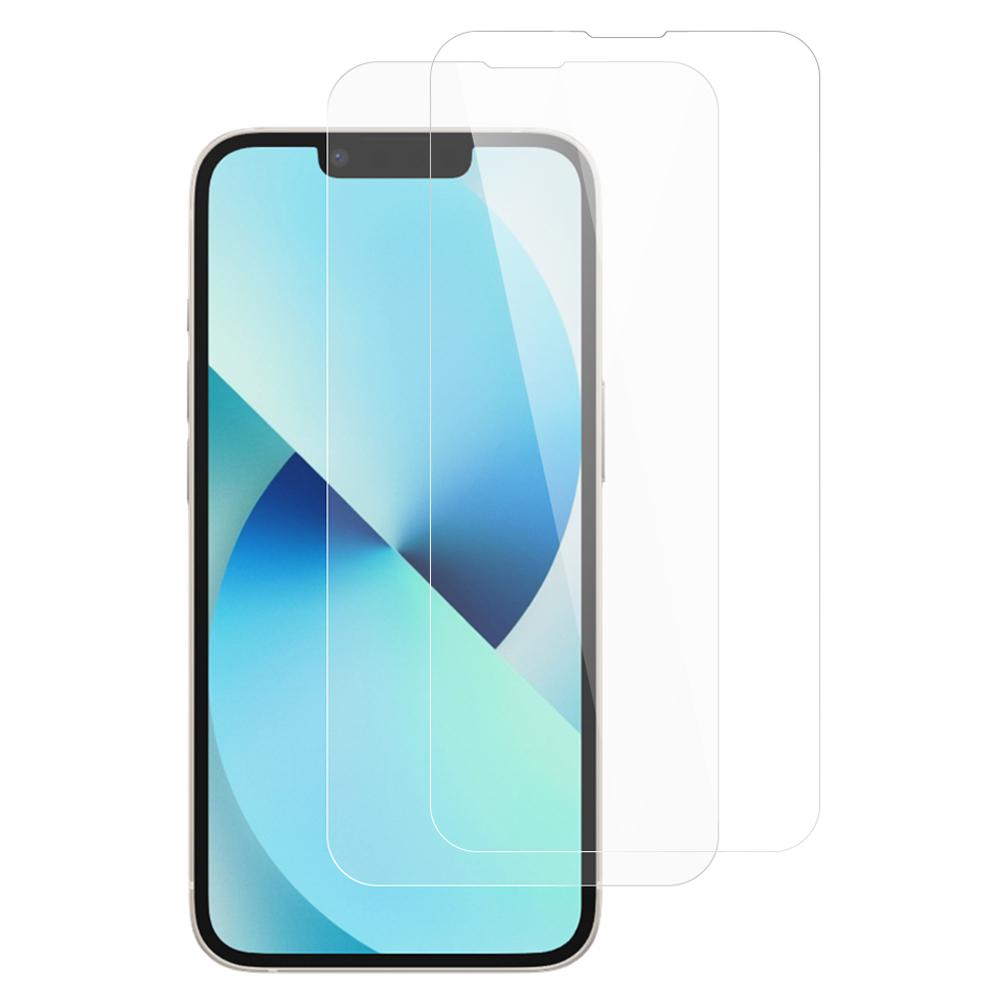 ITIETIE 2Pcs For iPhone 13 Mini Screen Protector 0.25mm High Aluminium-Silicon Glass Clear Film