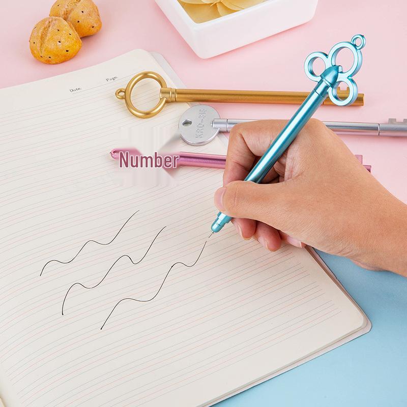 Creative Gel Pen Refill, 0.5mm Needle Tip, Black Ink for Student Writing Supplies