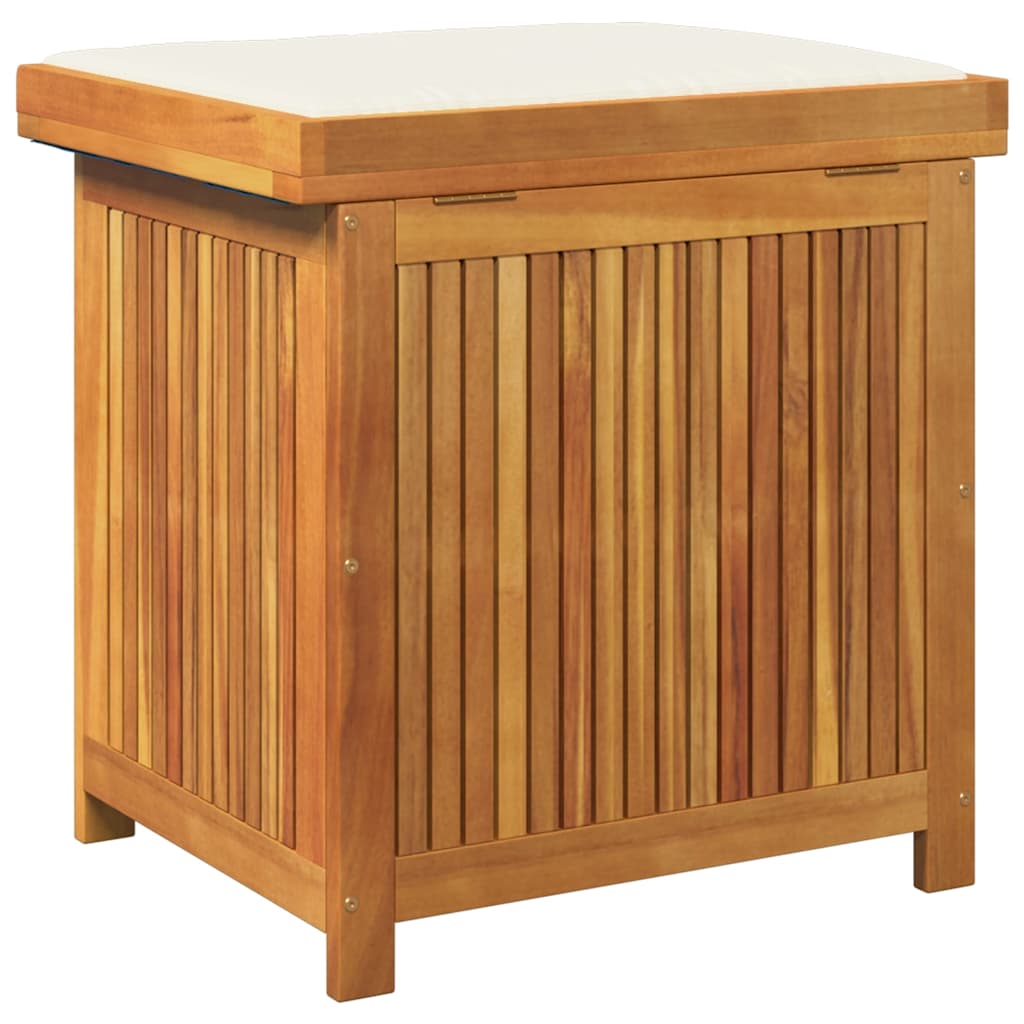 Outdoor Cushion Box 60x50x61 Cm Solid Acacia Wood