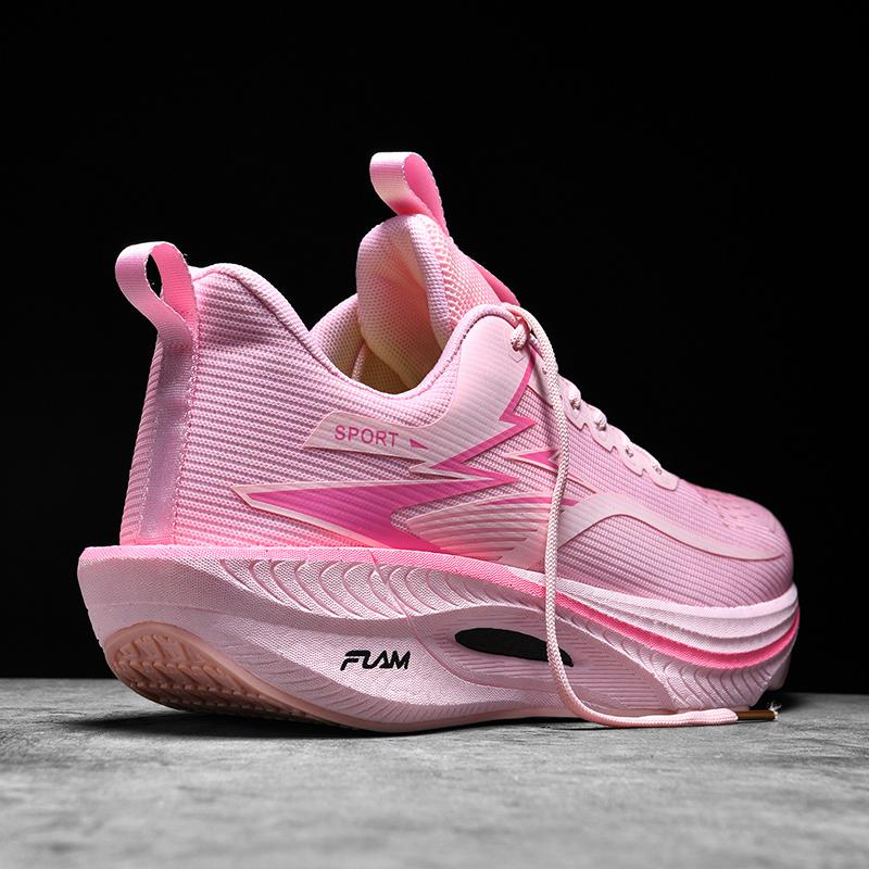 Athletic Running Shoes Men Athletic Shoes Marathon Breathable Plush Comfort Trend Women Athletic Trainer Outside Athletic Shoes Aircushion