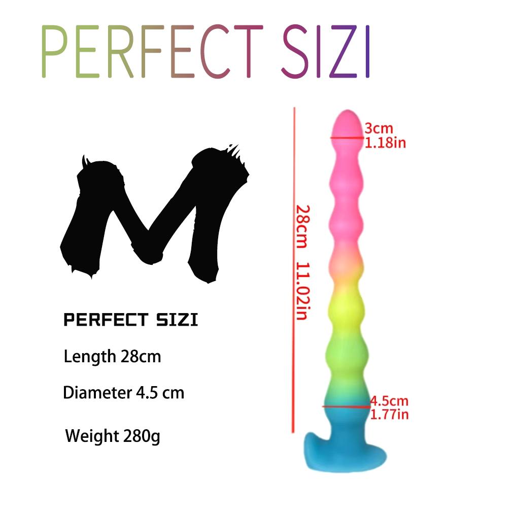 Plug Anale a Forma di Pene con Squame di Drago, Unisex, Massaggiatore Penieno per Masturbazione Anale con Potente Ventosa, Allenamento SM