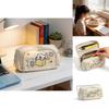 Canvas Line Dog Pencil Case With Large Capacity For Kids And Teens Ideal For School Supplies