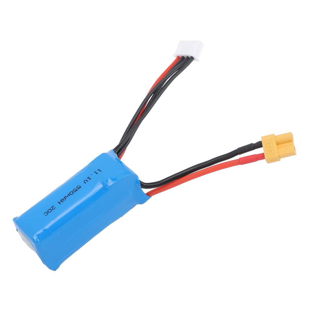 11.1V 550MAH 20C 3S RC Helicopter Lithium Battery Replacement for YUXIANG F150 Helicopter
