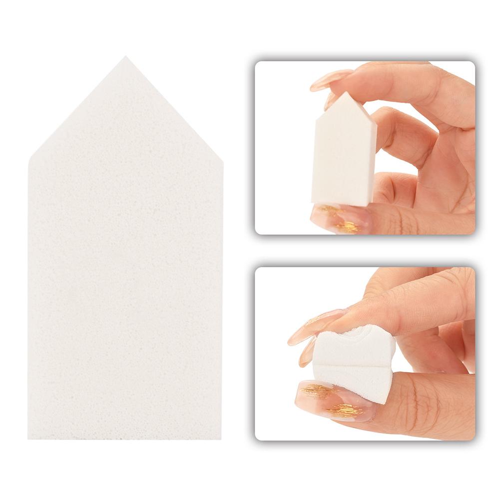 50 buc Burete pentru practicarea machiajului, umed și uscat, produse cosmetice din latex cu dublă utilizare, puf lavabil, portabil, cadouri pentru doamnă, consumabile profesionale de frumusețe