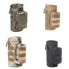Water Bottle Bag Tactical Molle Holder for Outdoor Camping Hiking Cycling Fish Travel Portable Carrier Bag Kettle Pouch Holder