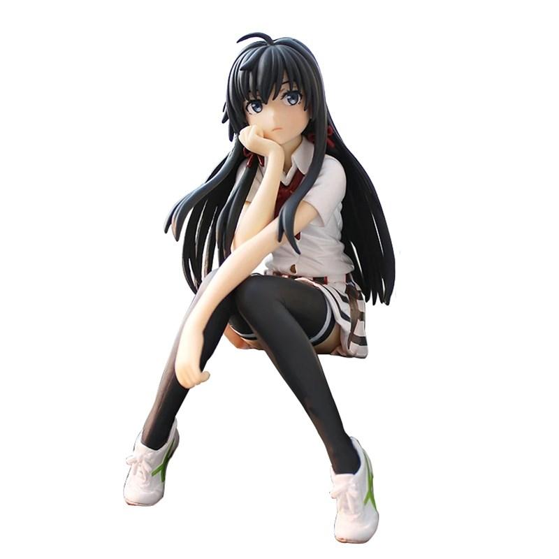 

14CM Animation Figure My Teen Romantic Comedy Yukinoshita Yukino Figure Miniature Figures Plaything Present Collect Boxed Ornaments POLYVINYL CHLORIDE No box