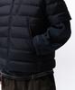 Musinsa Standard [City Leisure] Round Neck Short Sleeve Light Down Jacket [Navy]