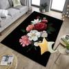 Floral Elegance In Bloom Office Rug Chair Mat, Entryway Carpet, Suitable for Front Door, Bedroom, Living Room, Desk, Holiday Gift