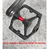 PROMEND MTB Bicycle Pedal Anti-Slip Double DU Bearings Lightweight Aluminum Alloy Pedal Wide Platform Pedals Mountain Bike Parts