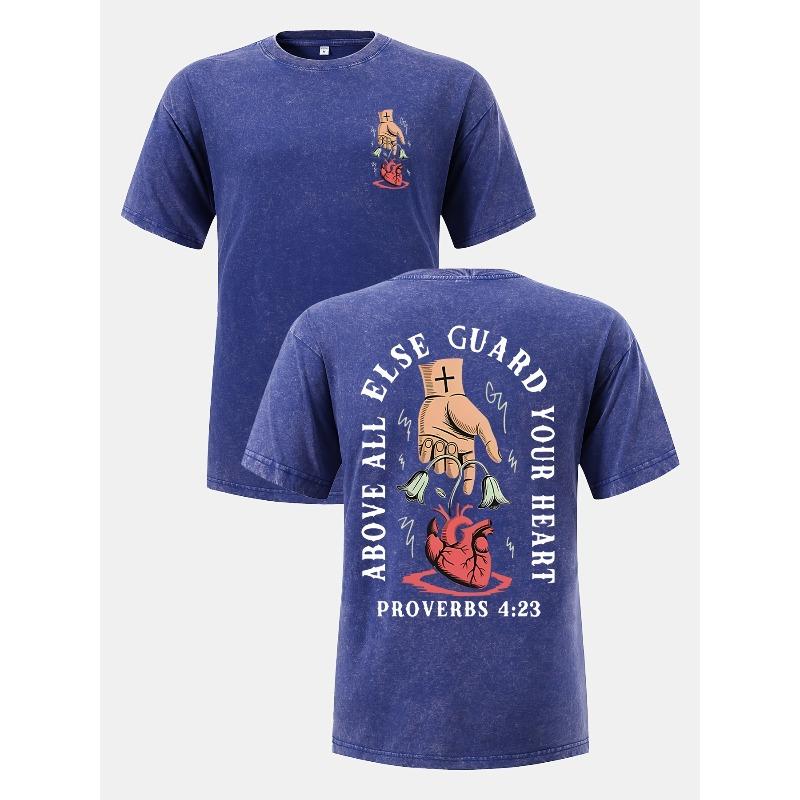 

T-Shirt Featuring a Retro Street Style with Double-Sided Prints. This Men S Tee Has a Classic Crew Neck And Short Sleeves, Making It Ideal for Gifts 5XL синій