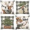 Christmas dwarfs, elves, flowers and birds, snowmen, elk, potted plants, sofa seats, car offices, home decorations, pillow cases