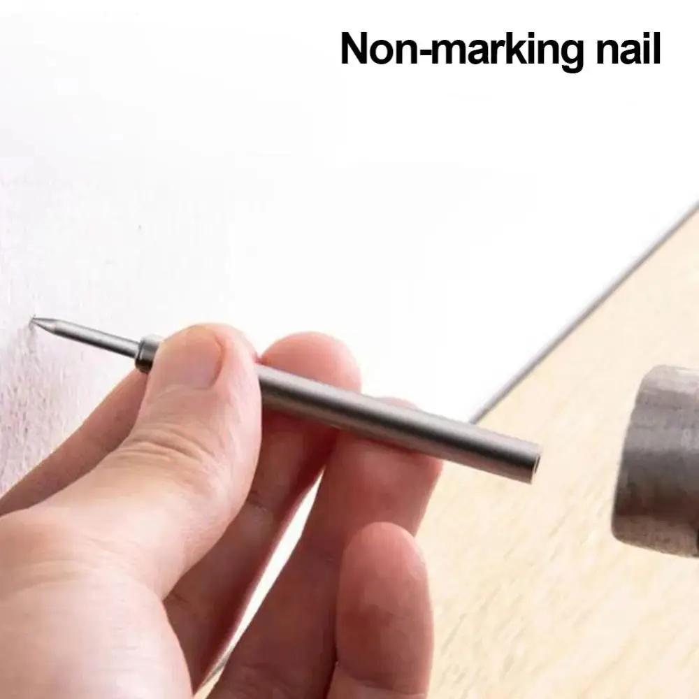 Double-Head Skirting Thread Seamless Nail Without Marks Line Baseboard Rust-Proof Double-Head Seamless Installation Nail
