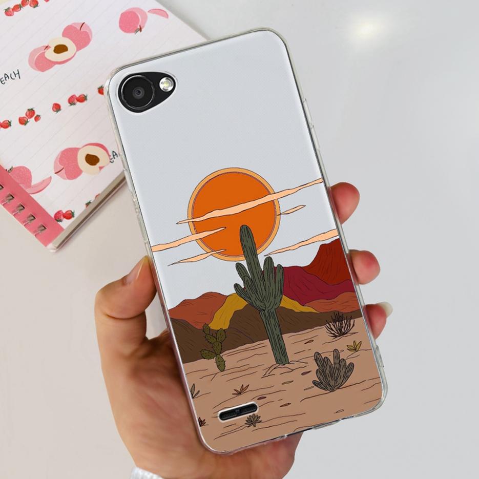 For LG Q6 Case M700 M703 Cute Painted Cover Soft Silicone Phone Case For LG Q6 Q6+ LGQ6 Back Cover Bumper For LG Q6 5.5'' Fundas