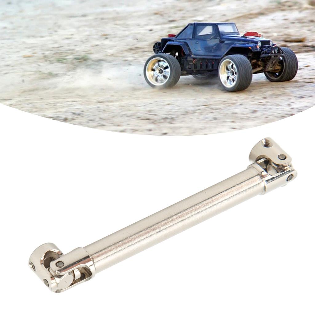 Silver RC Center Drive Shaft Steel Center Driveshaft Replacement for AXIAL SCX24 1/24 Car 69?93mm