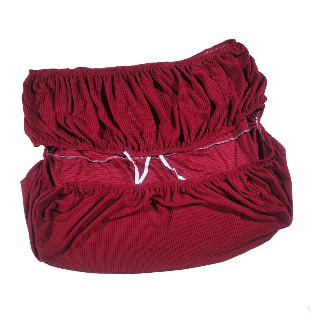 Modern Ottoman Cover for Storage Ottomans In Living
