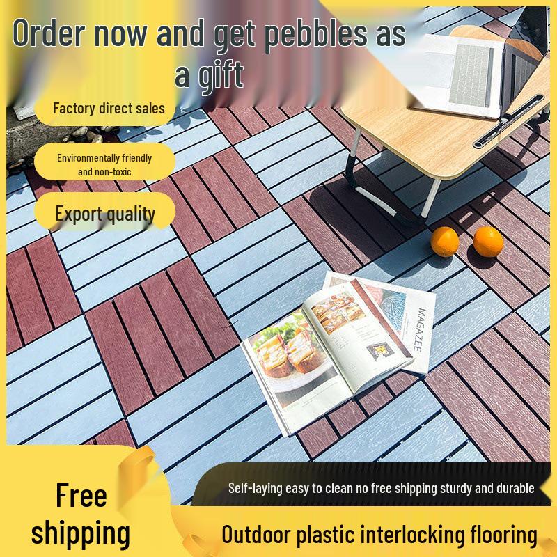 

Eco-Friendly Anti-Corrosion Plastic Wood Flooring for Outdoors & Bathrooms