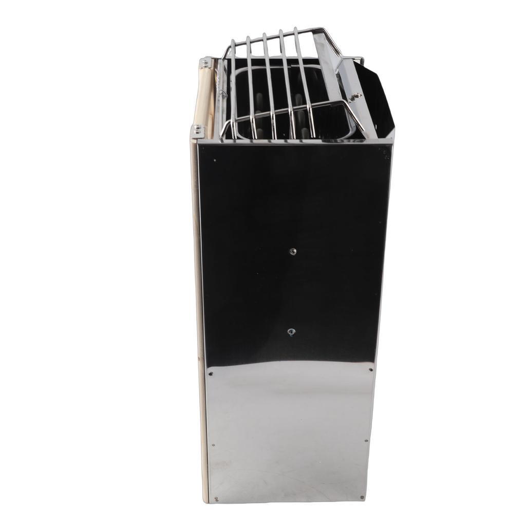 Nerezový saunový ohřívač 3,6 kW, vnitřní ovládání, topidlo pro domácí hotelové parní lázně
