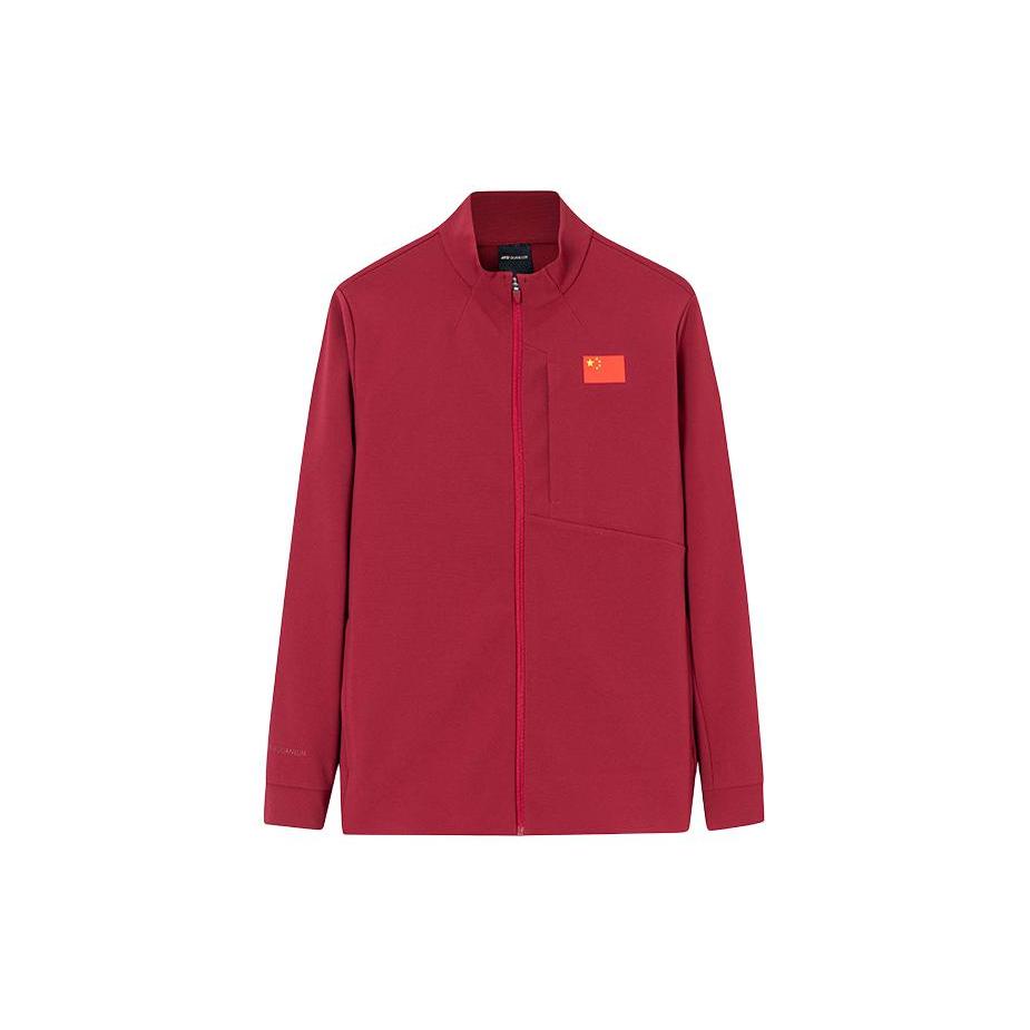 Anta Jackets & Coats Men s Dark Rosy Red 152410703-6 S