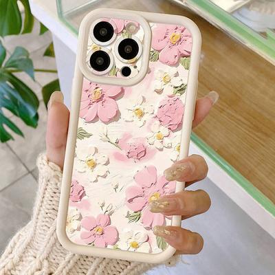 Hülle für Xiaomi Note 14 12 13 11 10 Pro Plus 10S 11S 12S 5G Sommer Gänseblümchen Ölmalerei Florale Handyhüllen für Redmi 12C 13C 14C4G