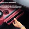 For BMW 5 Series I5 G60 2025-2025 Car Center Console Storage Box PU Leather Auto Seat Crevice Storage Car Interior Accessories