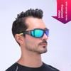 Neue Herren-Sportsonnenbrille Damen-Outdoor-Fahrradsonnenbrille Europäische und amerikanische Fahrrad-Windschutzbrille