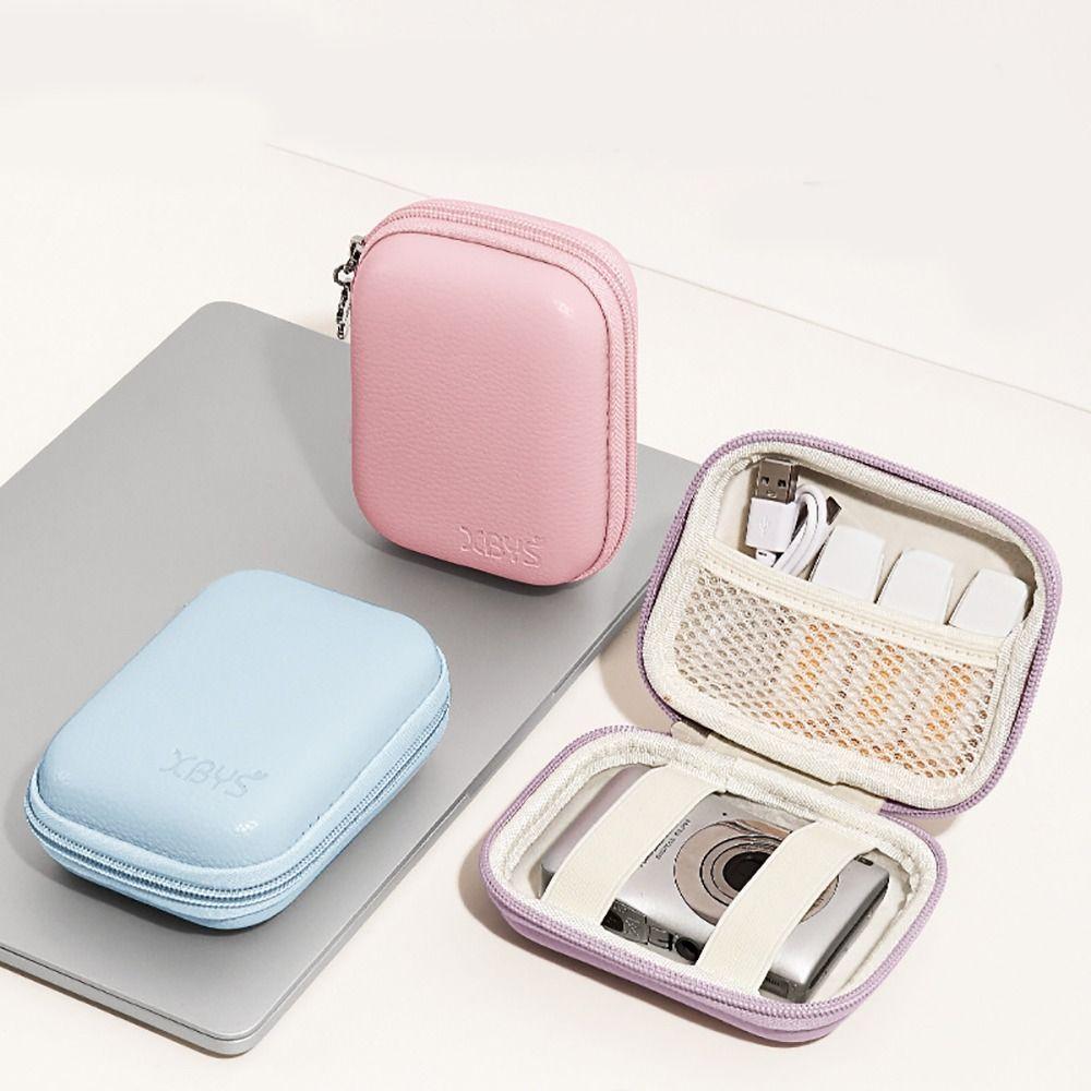 Portable Shockproof Camera Case Waterproof Mini Camera Holder PU Leather Storage Bag Camera Accessories