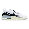 Jordan Legacy 312 Slip Resistant Abrasion Resistant Low top Vintage Basketball Shoes Men's Black White Gray HJ9199-111(Team652-312)