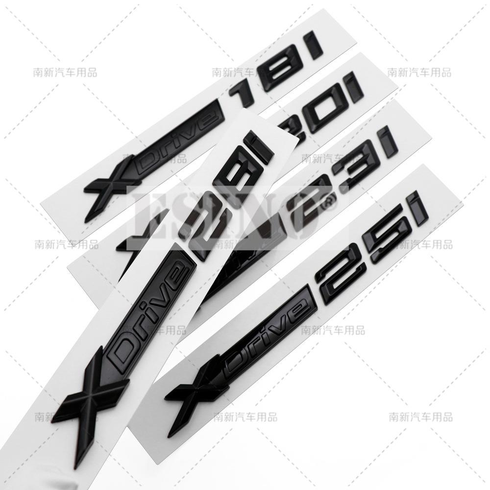 3D X Drive 20i 25i 28i 30i 35i 40i 45i 50i 55i ABS Rear Trunk Emblem Car Badge Body Adhesive Emblem for BMW X3 X5 X6