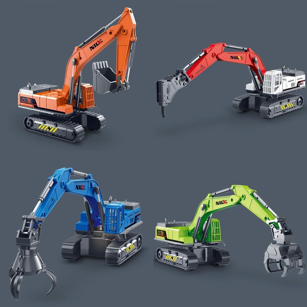 Inertia Engineering Simulation Vehicle Excavator Machine Model Children Toy Car