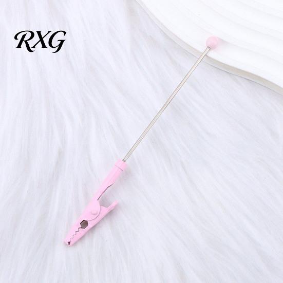 Metall-Krokodilklemmen, Perlenclip, Klemme mit langem Schwanz, Notizklammer, Memo-Halter, Stabile Halterungen, DIY-Foto für Büro, Zuhause, Schreibtisch, Partygeschenke, Dekorativ